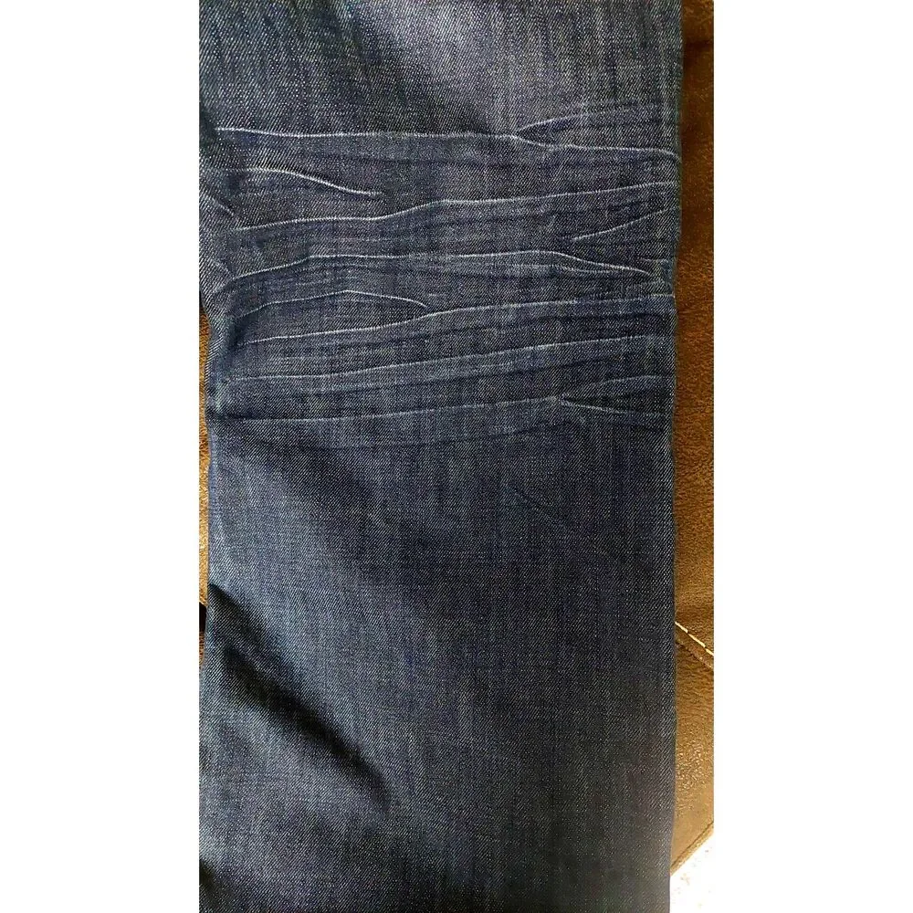 Buffalo David Bitton Live Free Jeans Mens 36x32 Driven Basic Straight Dark Wash